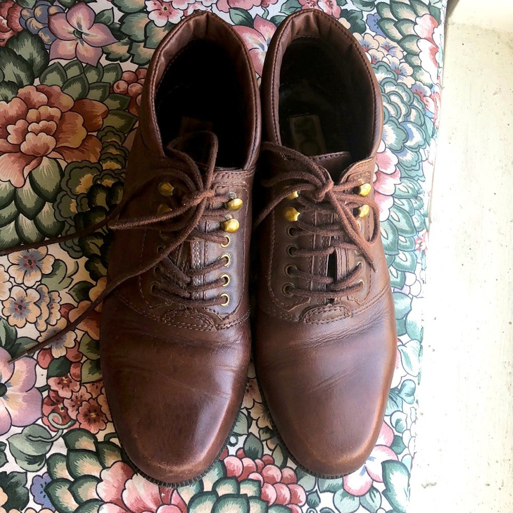 Sports leather ankle boots EUC